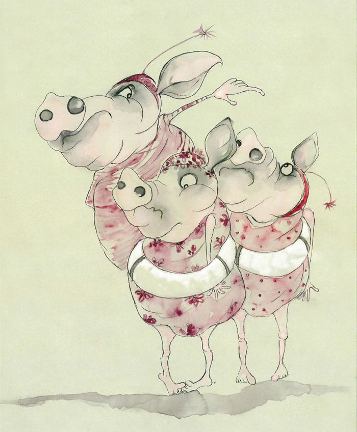 Les 3 cochons (et le dernier des loups)