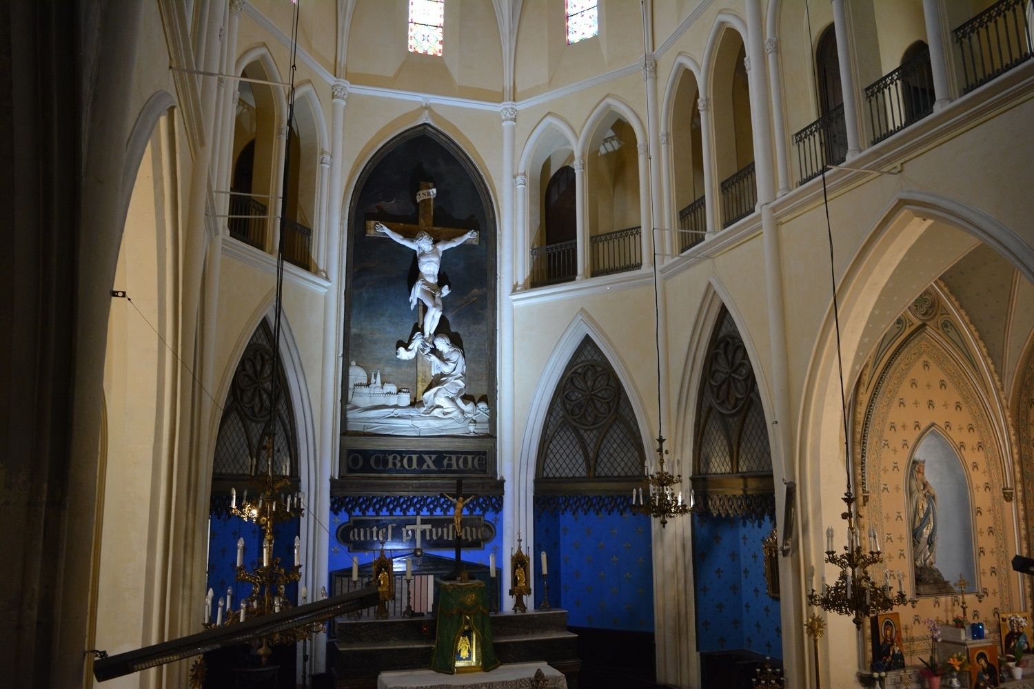 Visite libre de la chapelle des pénitents bleus à Montpellier