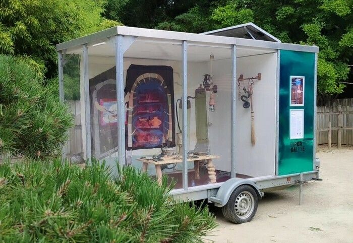 Des Pots s’en font - Installation du Collectif Les Baladeuses
