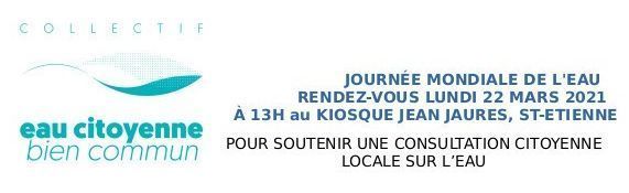 (rassemblement) Pour soutenir une consultation citoyenne locale sur l'eau