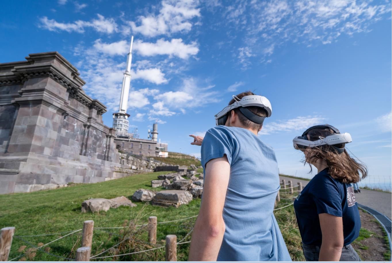 Visite du temple de Mercure et séance de réalité virtuelle