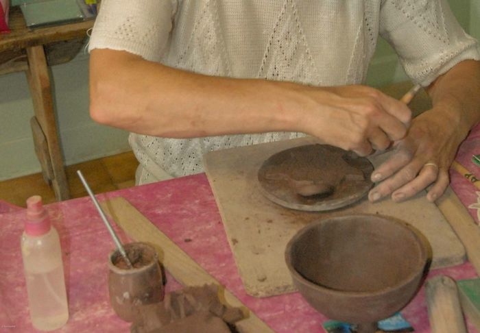 Initiation à la poterie et au modelage