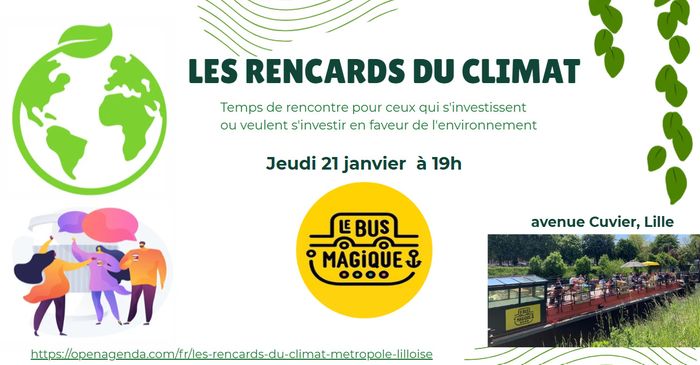Les Rencards du climat au Bus Magique !