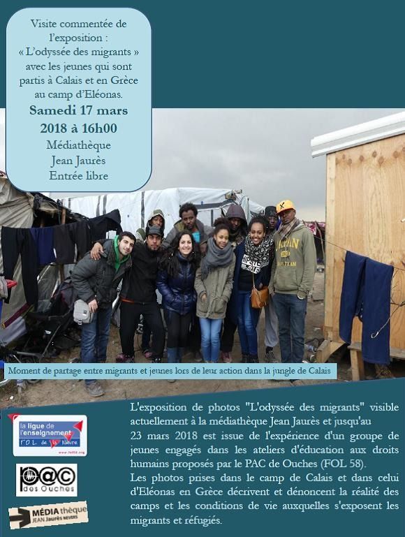 Exposition «L’Odyssée des migrants»