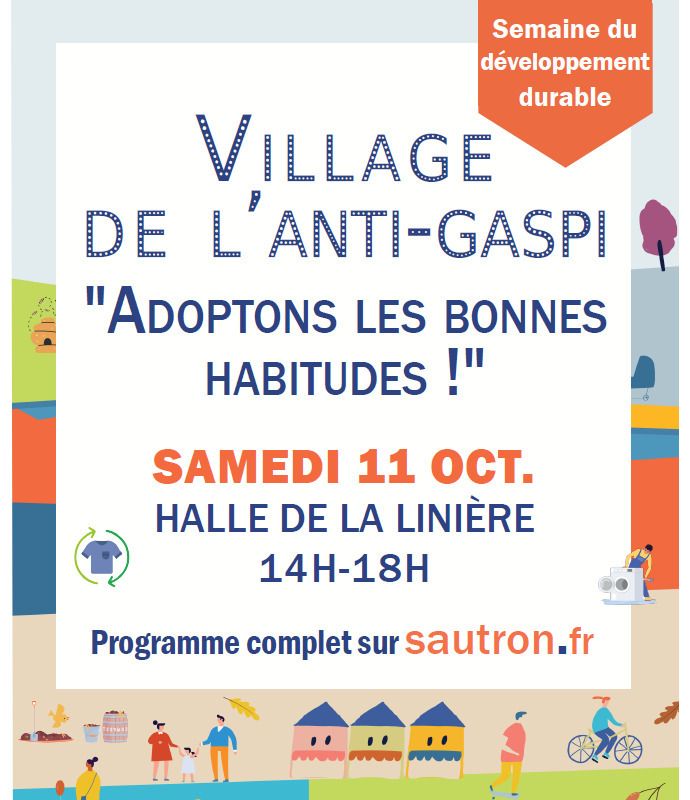 Village de l'anti-gaspi "adoptons es bonnes habitudes !"