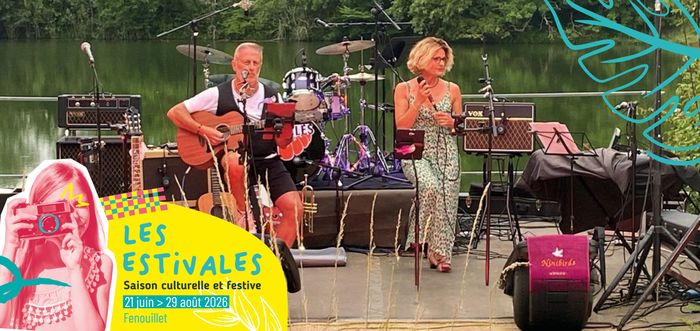 Affiche — Soirée guinguette avec NiniBirds Duo - Vendredi 28 août