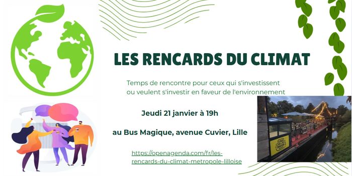 Les Rencards du climat au Bus Magique !