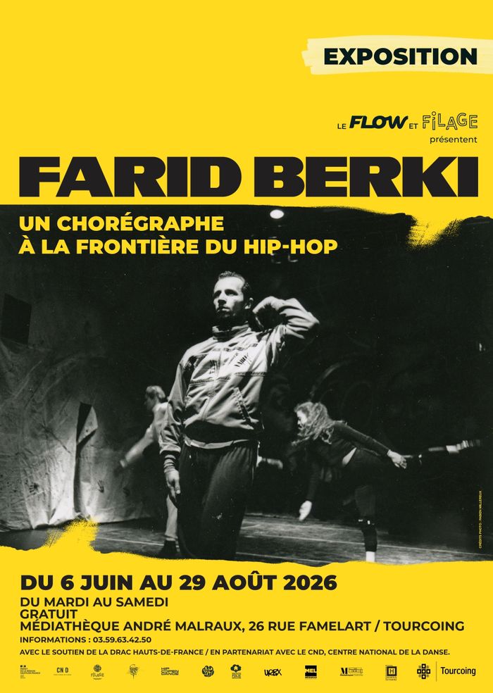 Exposition « Farid Berki, un chorégraphe à la frontière du hip-hop »