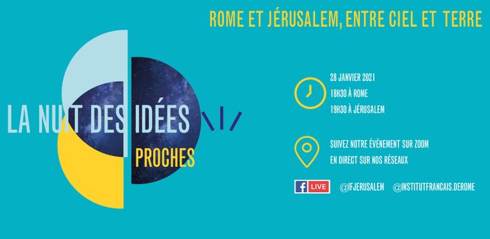 Nuit des idées « Rome et Jérusalem, entre ciel et terre »
