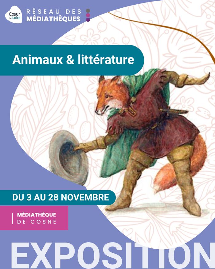 Exposition Les animaux dans la littérature