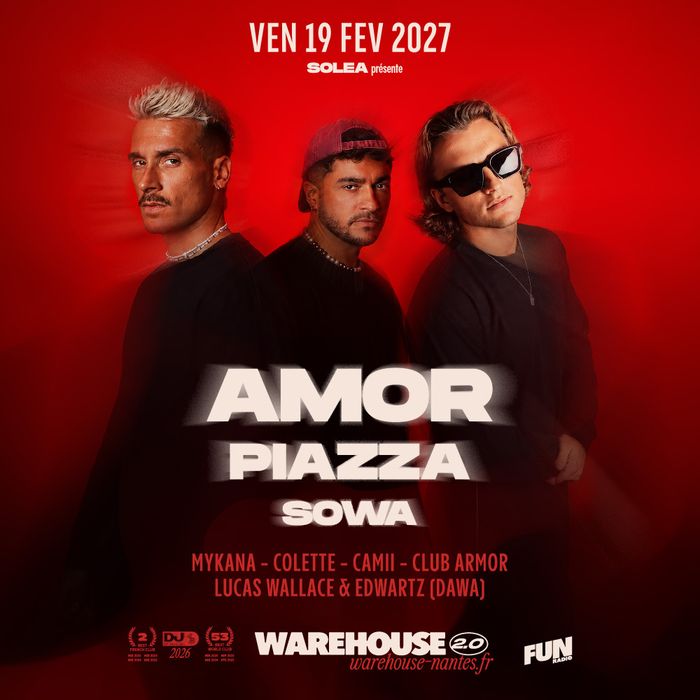 Amor, Piazza, Sowa by SOLEA