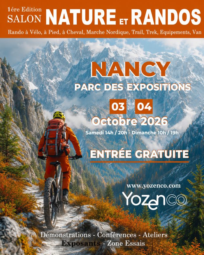 Salon Nature et Randos au Parc des Expositions de Nancy