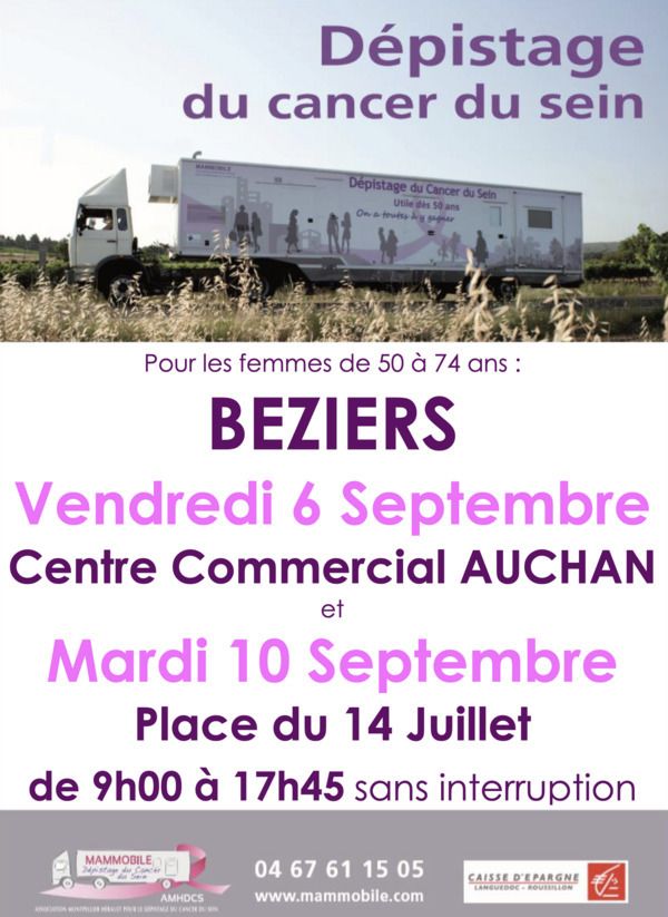 Dépistage cancer du sein