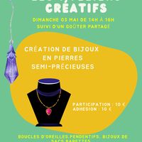 Confection de bijoux en pierres semi-précieuses