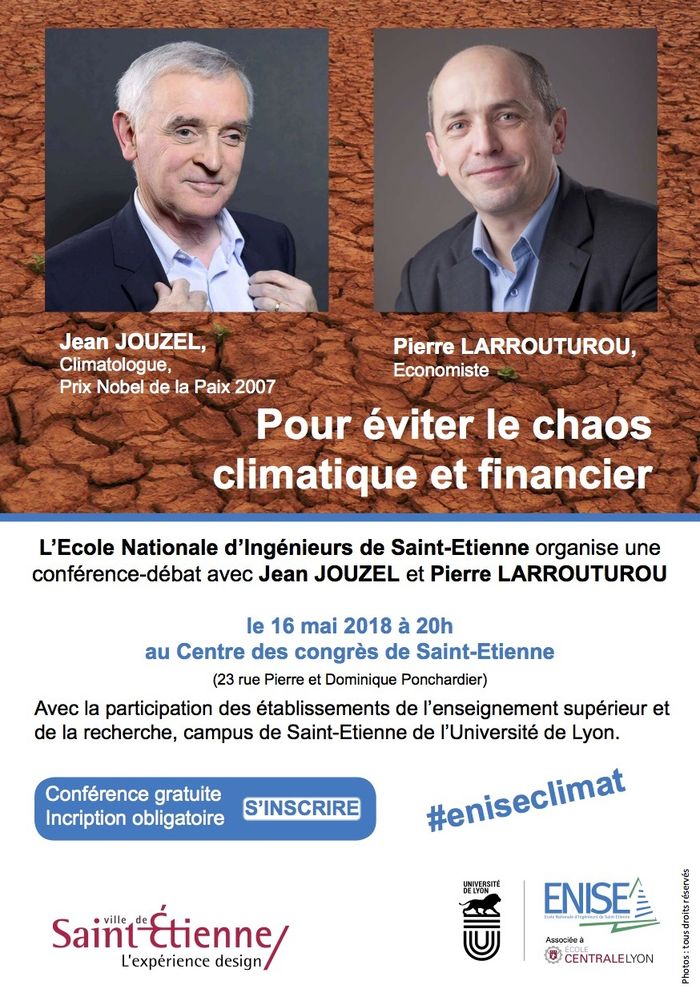 (Conférence) POUR EVITER LE CHAOS CLIMATIQUE ET FINANCIER