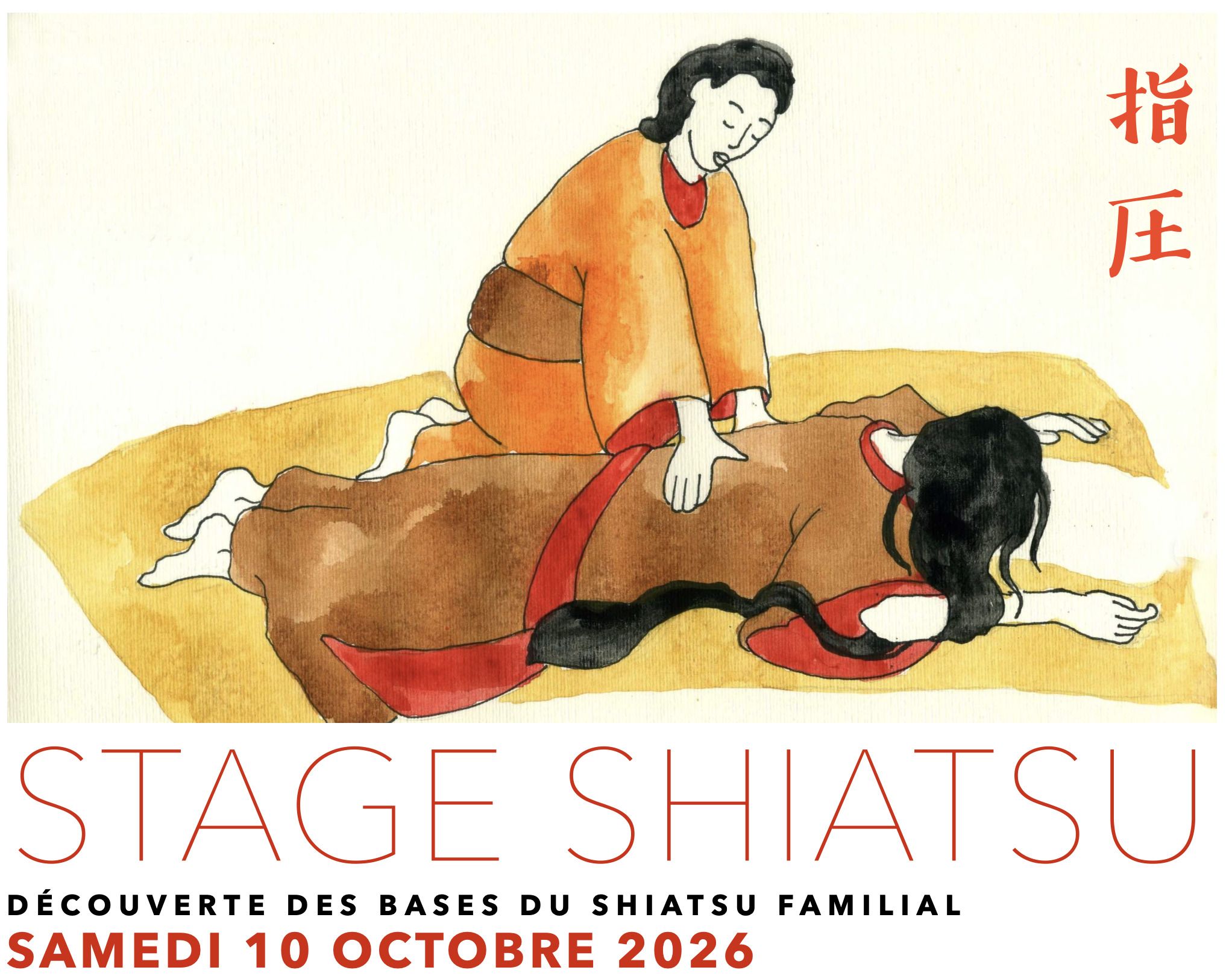 Stage de découverte des bases du Shiatsu