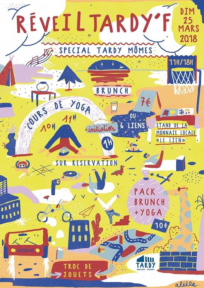 (Fête solidaire) REVEIL TARDY'F avec Tardy Mômes à l'Amicale Laïque de Tardy