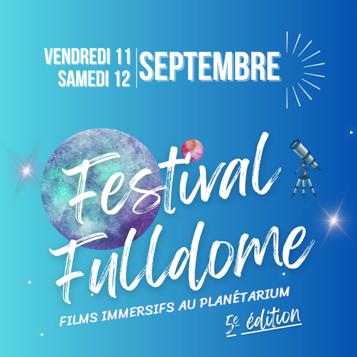 Affiche Festival Fulldome APLF #5