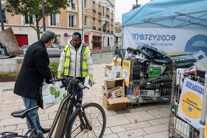 Collectes solidaires d'appareils électriques et électroniques