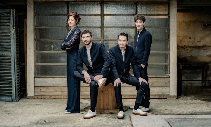 Programme : Mozart - Quatuor n°19 en do majeur KV 465 « Les Dissonances » et Schubert - Quatuor n°14 en ré mineur D.810 « La Jeune fille et la mort ».