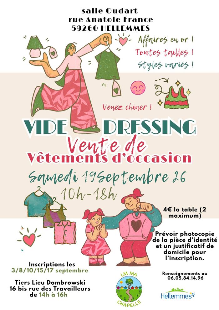 Vide-dressing - 19/9
