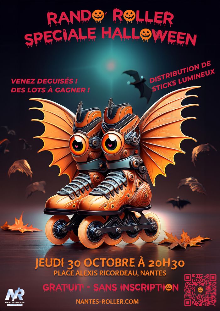 Randonnée Roller Halloween 2025 - Nantes-Roller