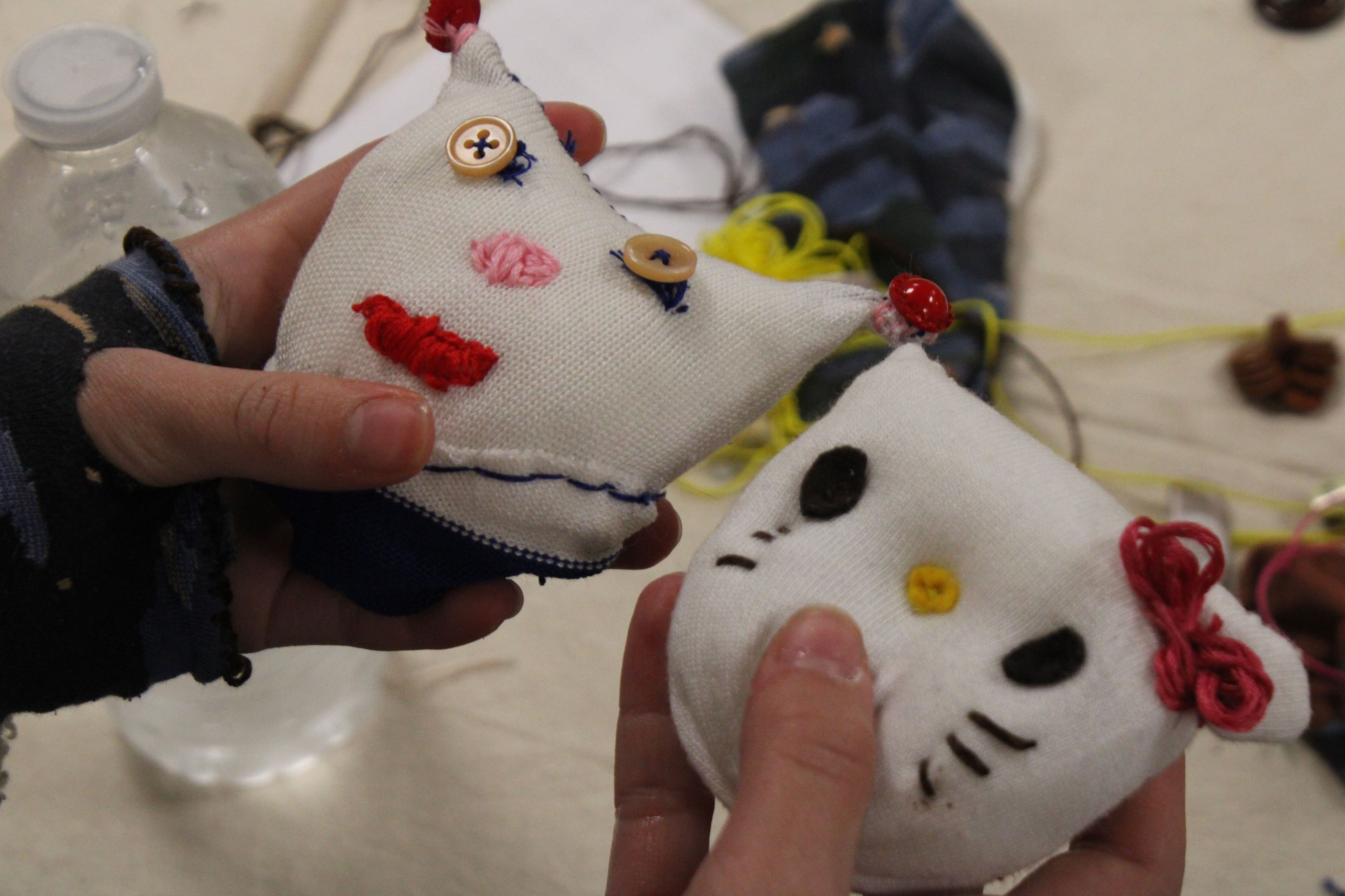 Atelier enfant - Peluche en chaussettes