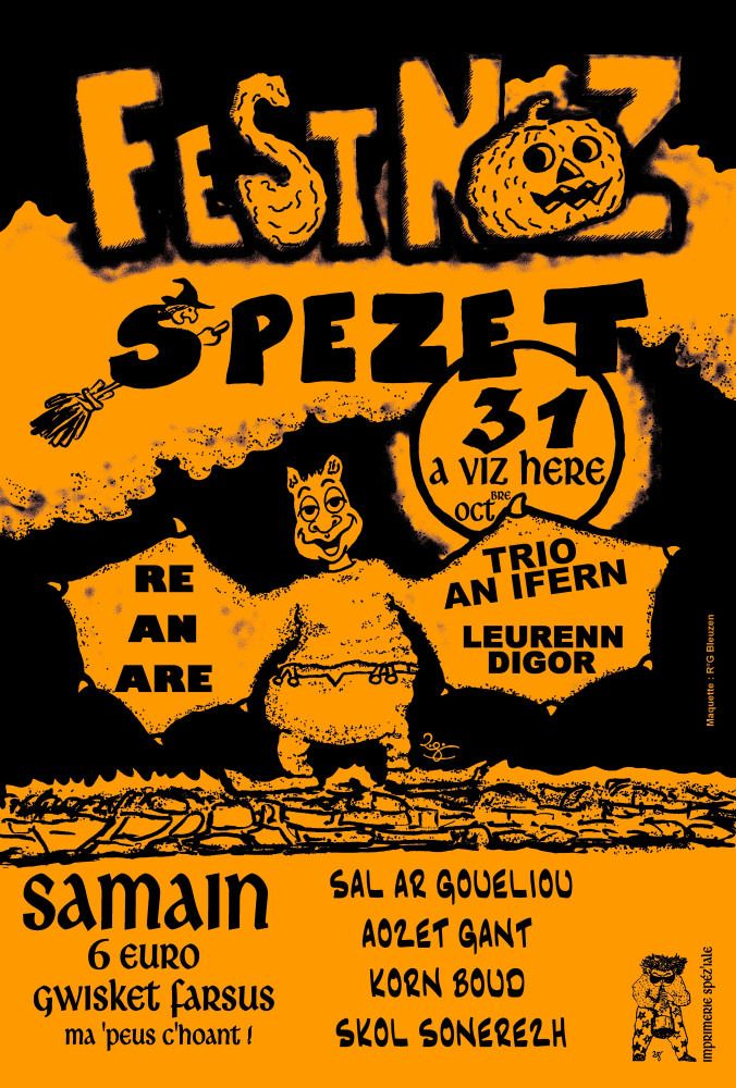 Fest-noz Samain à Spézet