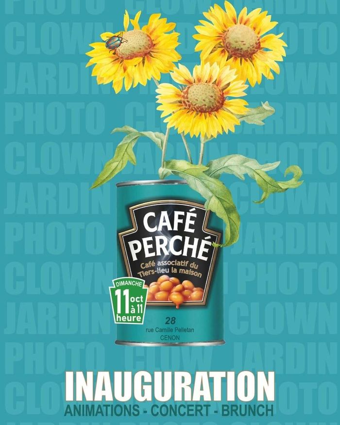 Inauguration du Café associatif Le Café perché