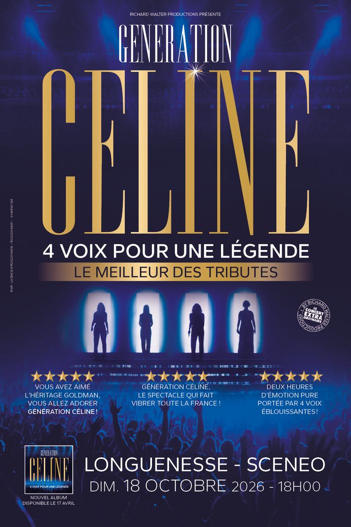 Génération Céline Le Meilleur des Tributes : 4 voix pour une Légende