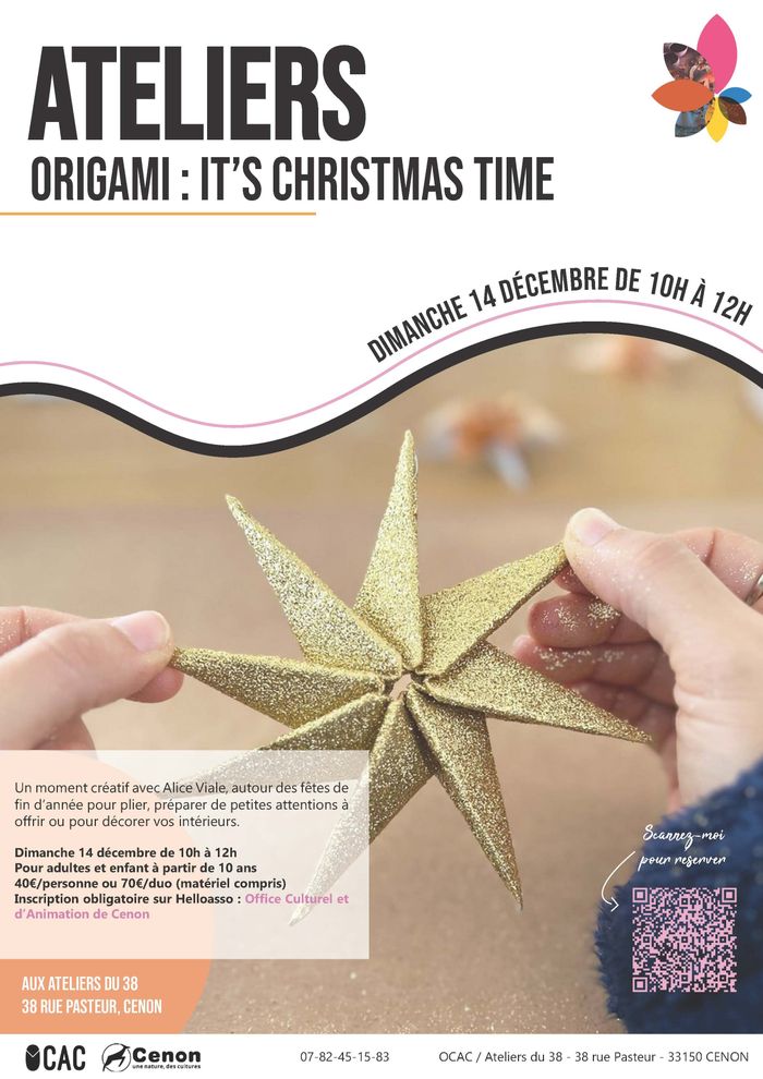 Stage origami : It's Christmas time !