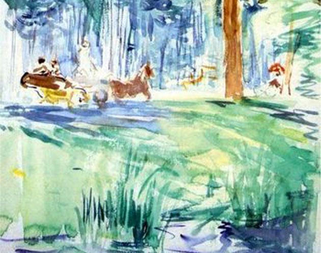Traduire à l’aquarelle l’énergie naissante du printemps