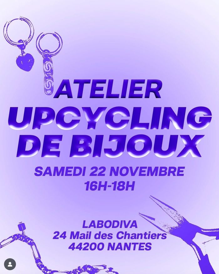 ✨ Atelier Upcycling de bijoux au Labo Diva ⛓️