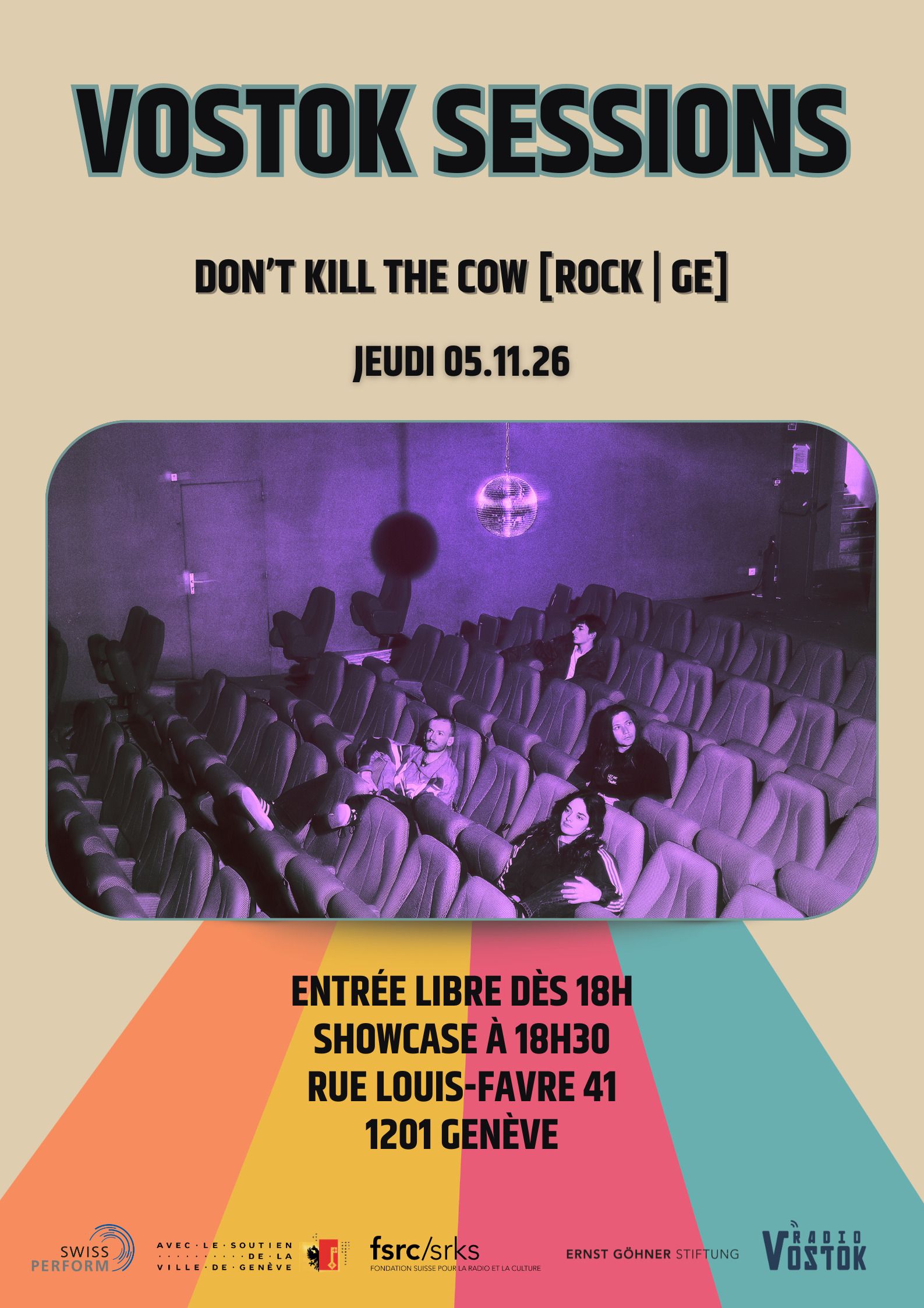 Don’t Kill The Cow en Vostok Session ROCK (GE).