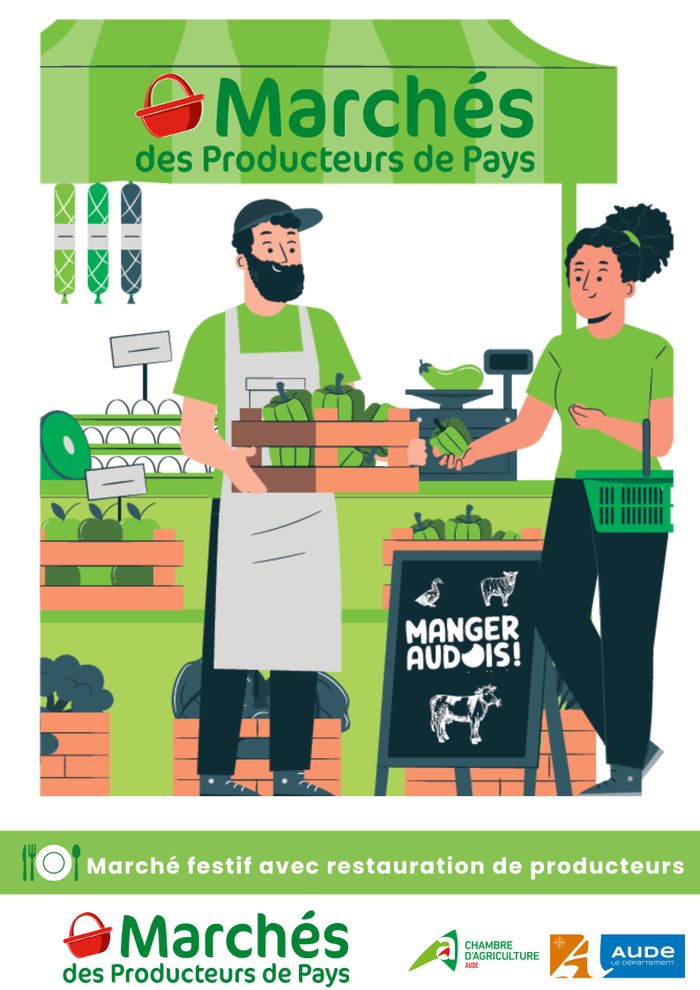 MARCHÉ DES PRODUCTEURS DE PAYS DE L’AUDE