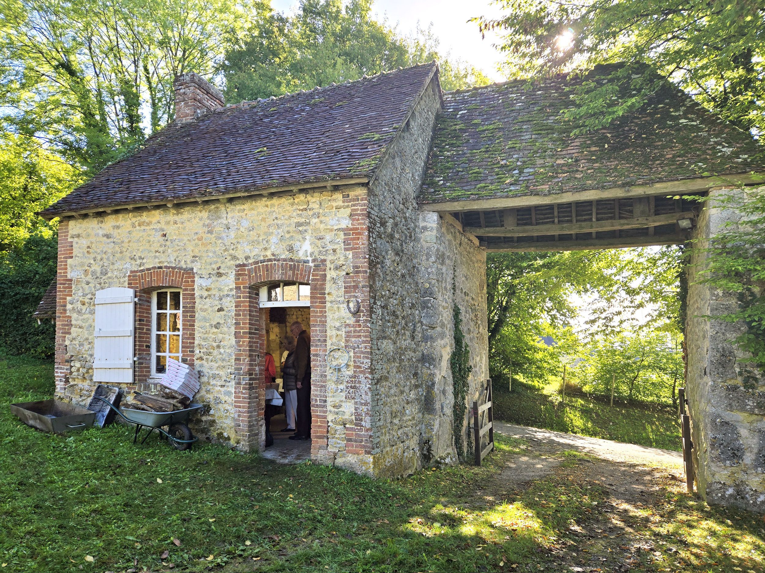 Démonstration : visite du fournil de l'ancien presbytère