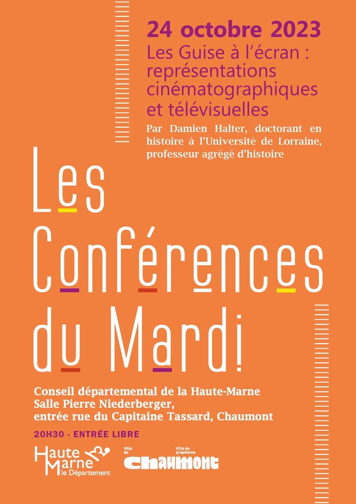 Les Guise à l'écran : représentations cinématographiques et télévisuelles