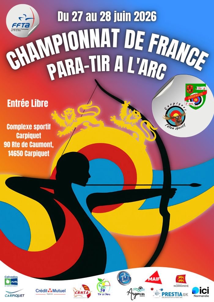 Carpiquet Hosts French Para Outdoor Archery Championship in June 2026