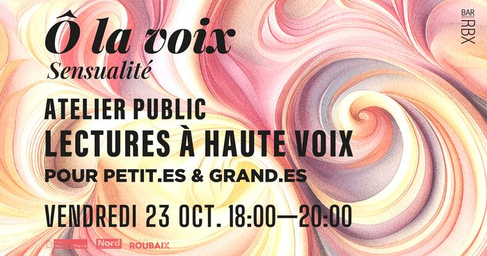 Atelier public de lecture à haute voix | Sensualité