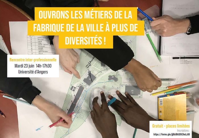 [REPORT EN OCTOBRE] Rencontre interprofessionelle - Ouvrons les métiers de la fabrique de la ville à plus de diversité