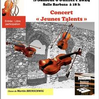Estivales en Fenouillèdes - Concert "Jeunes Talents"