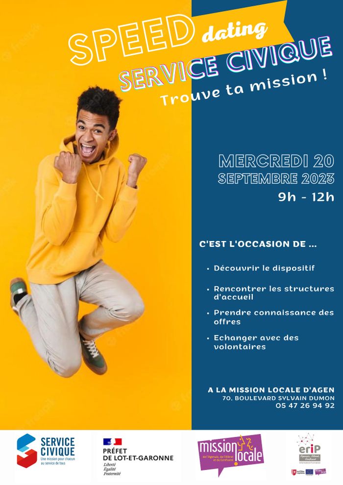 Speed Dating spécial Service Civique