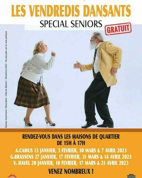 Les vendredis dansants- spécial Séniors