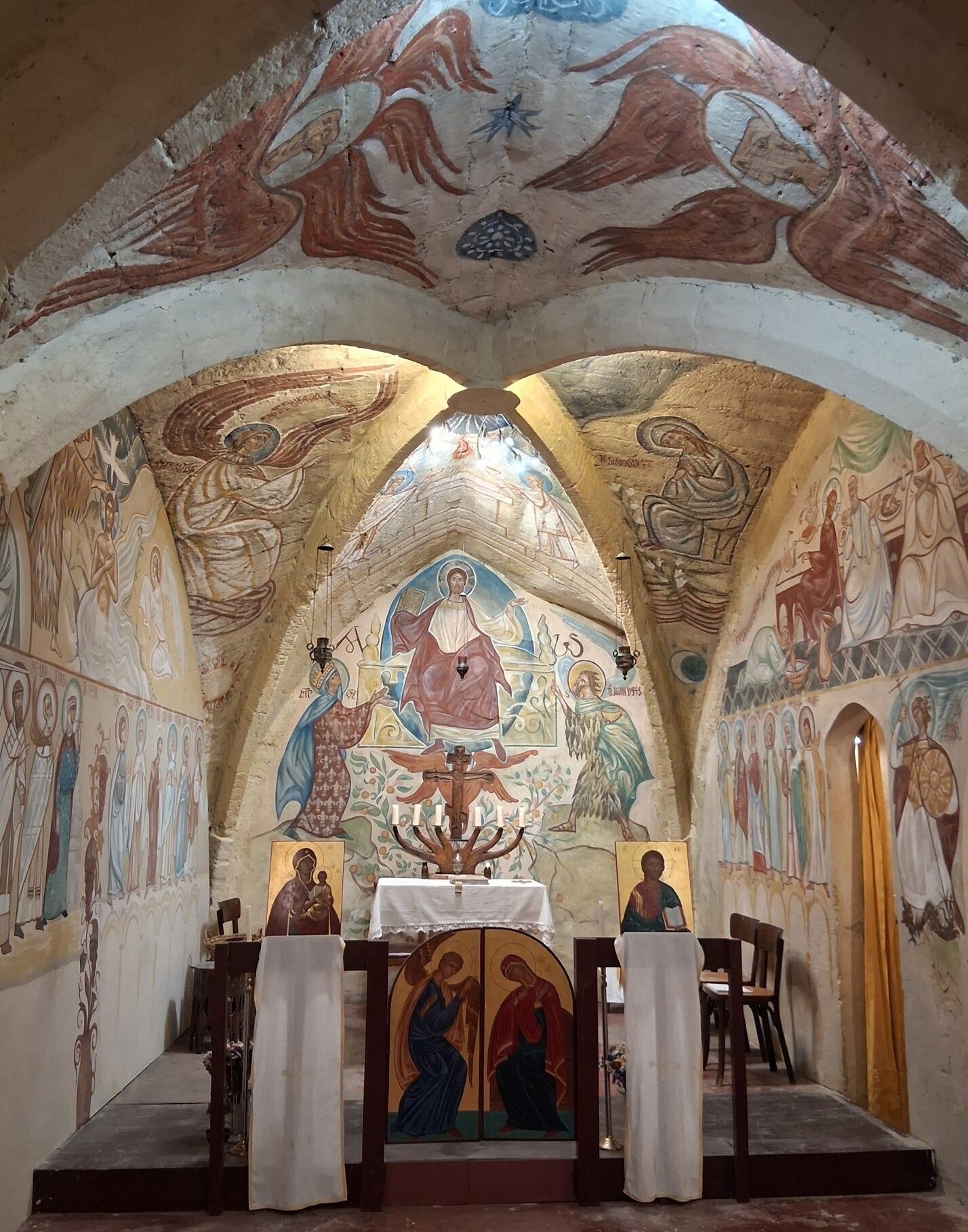 Visite commentée de l'église orthodoxe de la Théophanie et de ses remarquables fresques récemment restaurées
