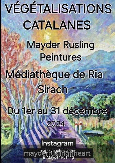 Exposition de l'artiste Mayder Rusling