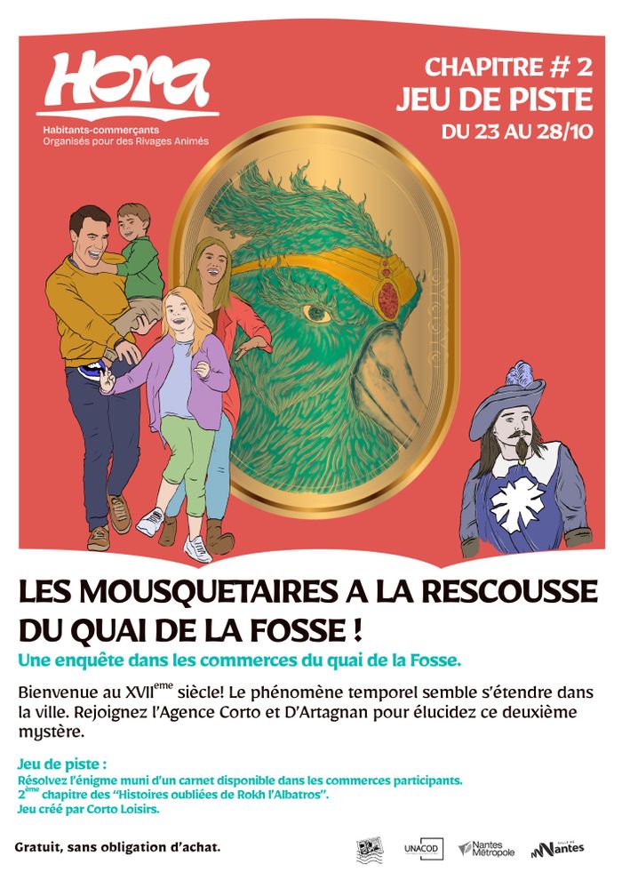 Jeu de piste " Les histoires oubliées de Roch l'Albatros"