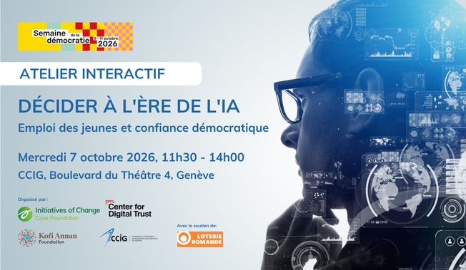 Atelier Interactif: Décider à l'ère de l'IA - Emploi des jeunes et confiance démocratique