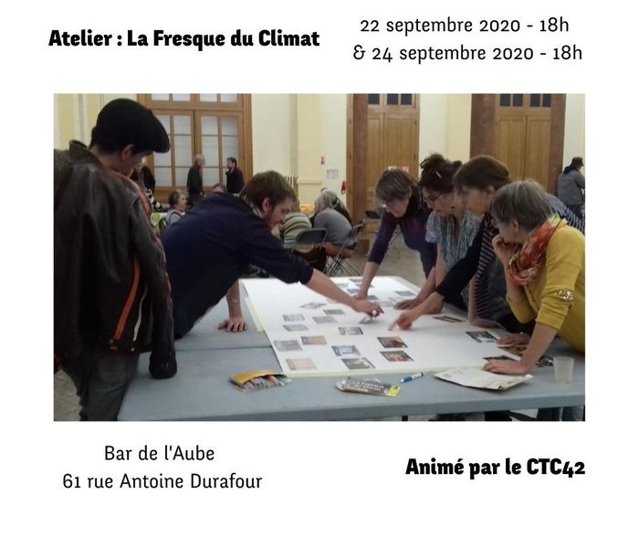 (atelier de découverte et sensibilisation) La Fresque du Climat, animé par le CTC42 dans le cadre de la Fête des Possibles du CTC42