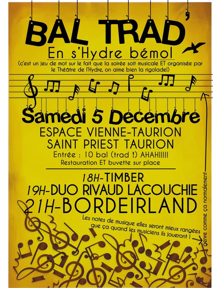 Affiche — Bal'Trad