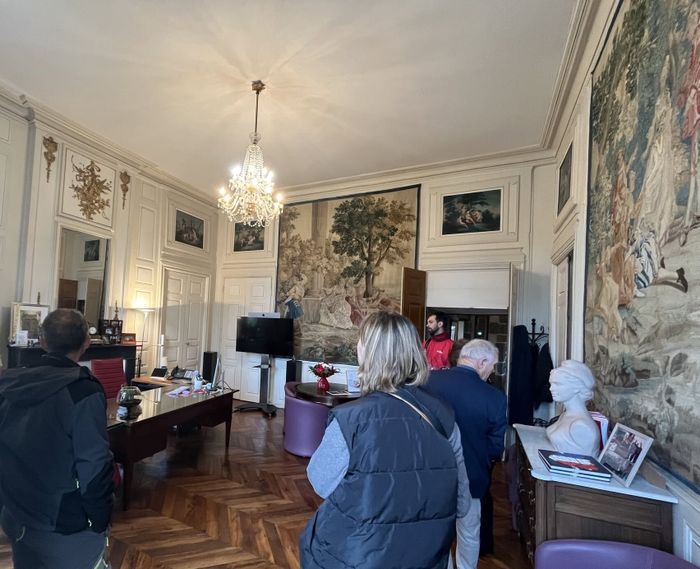 Visite de l'Hôtel d'Orcet, sous-préfecture